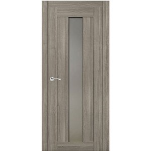 Дверное полотно Принцип Сканди Люкс Дуб Эризо со стеклом 700х2000 мм