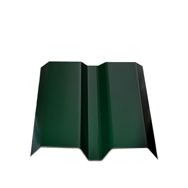 Евроштакетник зеленый толщина 0.4 мм 87х2000 мм