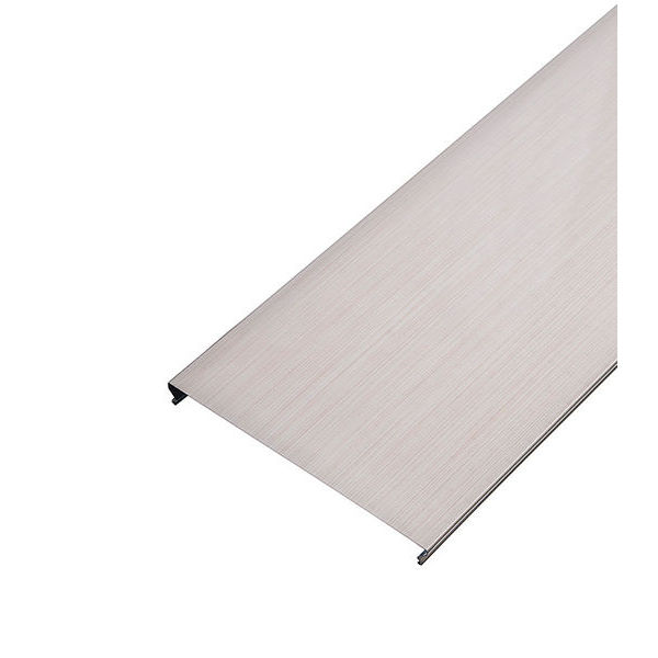 Реечный потолок для ванной комнаты 150AS 1.7х1.7 м комплект бледно розовый штрих на белом