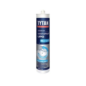 Герметик силиконовый Tytan UPG санитарный 310 мл белый