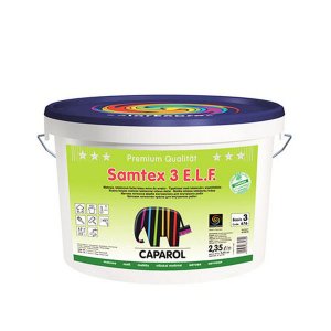 Краска в/д Caparol Samtex 3 ELF латексная база 3 матовая 2.35 л
