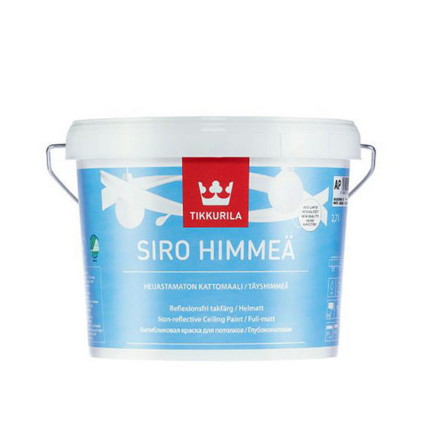 Краска в/д для потолка Tikkurila Siro Himmea 2.7 л