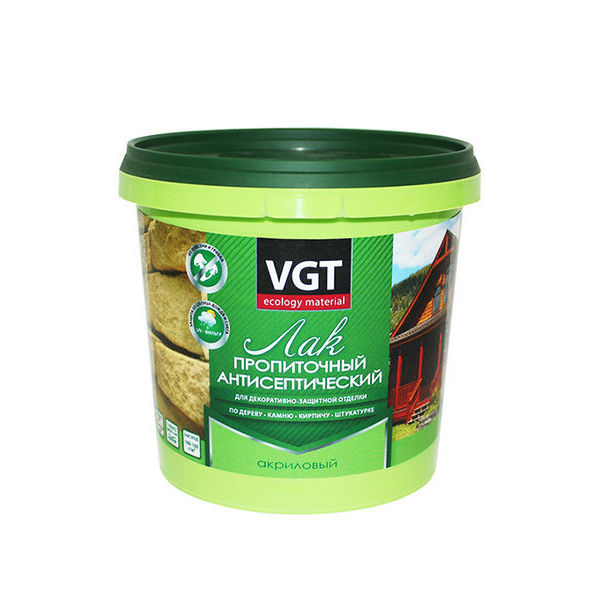 Лак антисептик акриловый VGT сосна 0,9 кг