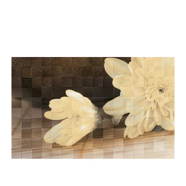 Плитка декор Golden Tile Bali №2 250х400х8 мм бежевая