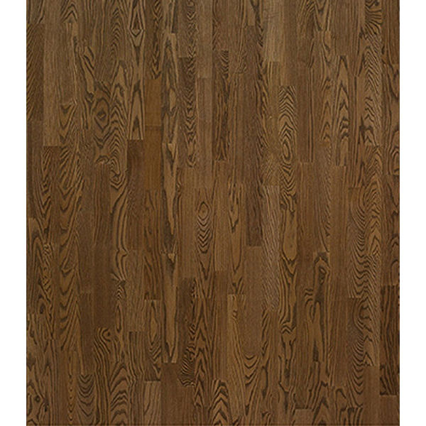 Паркетная доска Focus Floor ясень баямо браш коричневое масло 14 мм трехполосная 3.41 кв.м